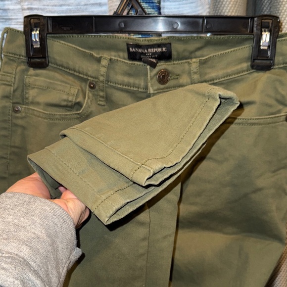 Banana Republic-Olive Skinny Leg Jeans Size 6 - Picture 10 of 15